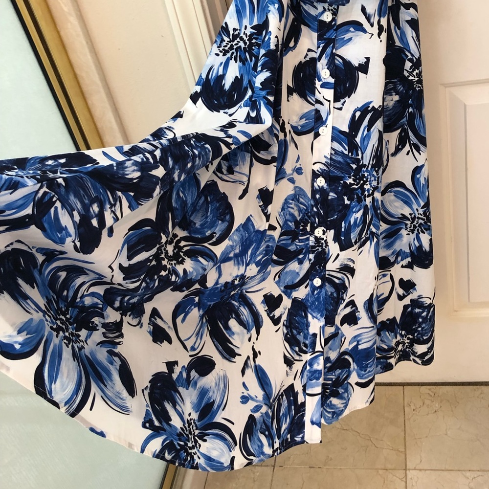 SOLD Jessica Howard 60s look full skirt dress, Size 10 - Picture 9 of 16
